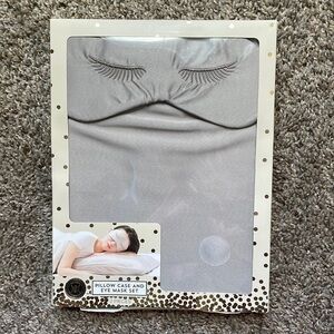 Pillow Case and Eye Mask